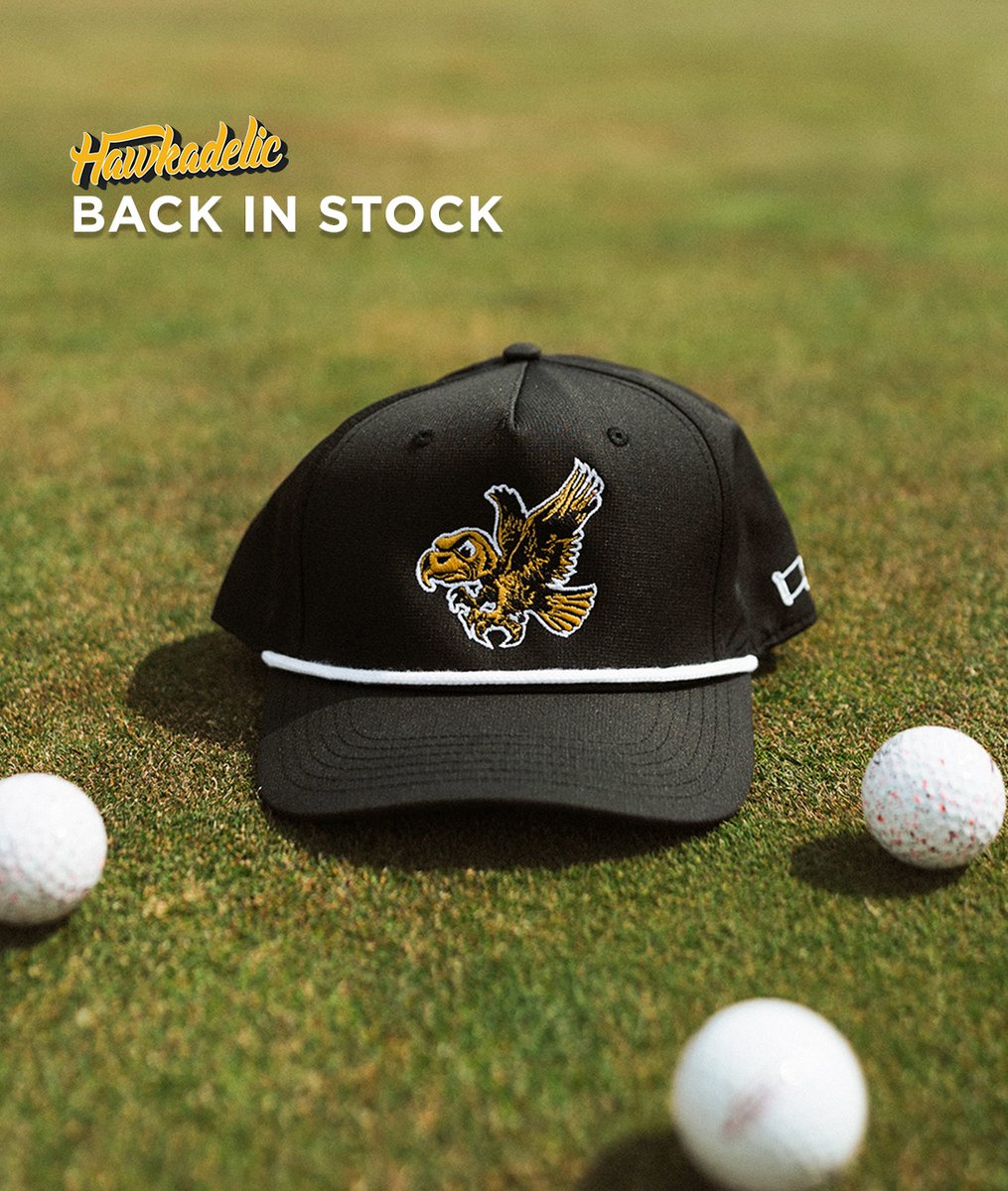 IowaHawkadelic's tweet photo. The original Flying Herky Rope Cap is BACK IN STOCK! 🎁

Get yours before they're all gone!

Shop Here: https://t.co/DrXTu7rM0y
#Hawkadelic https://t.co/smvhQJ27OK