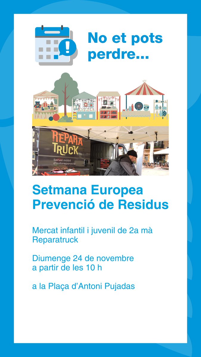 🗓️ AGENDA #Alella #Maresme

📚 Premis literaris
📍 22/11- 19 h - <a href="/canlleonart/">Can Lleonart</a>

🎥 Cinema
📍 23 i 25/11 - Espai Arts Escèniques

♻️ Setmana Prevenció Residus
📍 24/11 - 10 h - Pl. Antoni Pujadas

ℹ️ Més info: alella.cat/agenda_cultura…