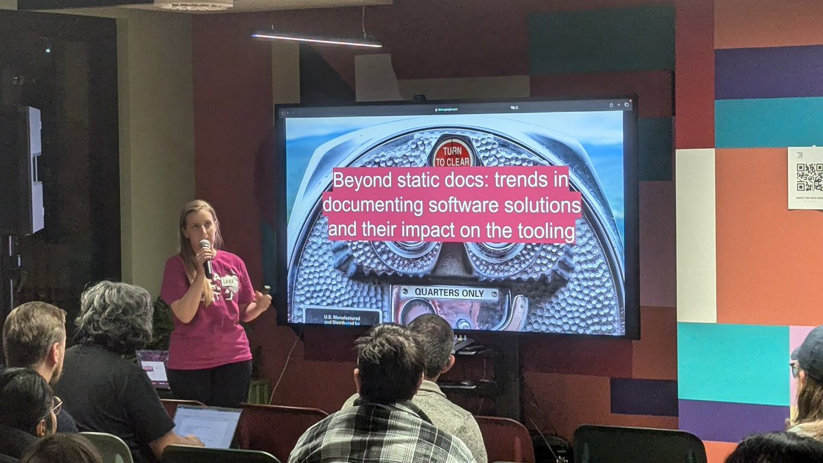 _Unsolved_'s tweet image. Spoke at the #WriteTheDocs meetup in Berlin yesterday, and it was an absolute pleasure connecting with so many like-minded folks! 🌟 We dove into emerging trends in the documentation world and how to stay ahead of the curve in the near future. 🚀✨ #TechWriting #Documentation