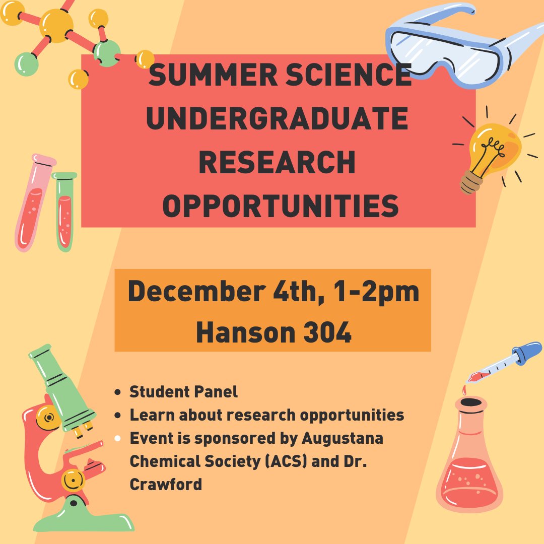 Interested in opportunities over the summer? Join us Wednesday, December 4th, 1-2pm! 🏖️🔬✨