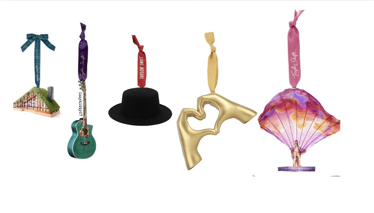 happilyariii's tweet image. hear me out a eras tour inspired ornament boxset