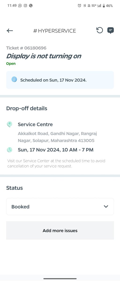 ashish_tapadiya's tweet photo. My Ola Bike S1 won't start for the past few days. Upon service request at desired location of Solapur, MH, the center is closed every time I visit. Huge Inconvenience. @OlaElectric @bhash @ravi_jain 
@OlaElectrick  @suvonilc @kunalkamra88 @jagograhakjago https://t.co/nwFEMsYupi