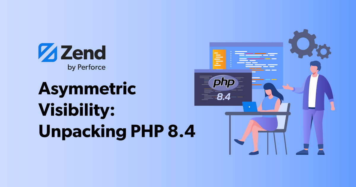 PHP 8.4 has officially arrived 🙌

While it brings with it many new features, one of the most anticipated is asymmetric visibility, or aviz. On our latest blog, our expert explores aviz's evolution, implementation, and more. 

Read here >> ter.li/tngn8z

#Zend #PHP
