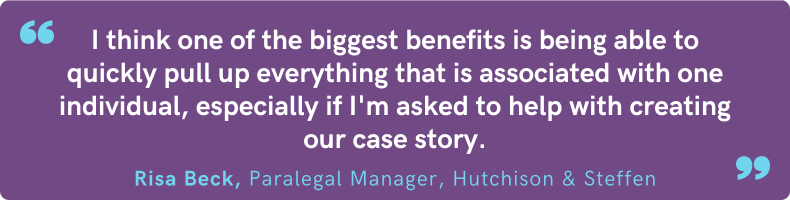 Exciting Read for Legal Professionals! In a recent case study, Risa Beck shares how CaseFleet has transformed her approach to document review, making trial preparations efficient and effective. Full story here: hubs.ly/Q02Ym4V00 #CaseFleet #LegalTech #SuccessStory