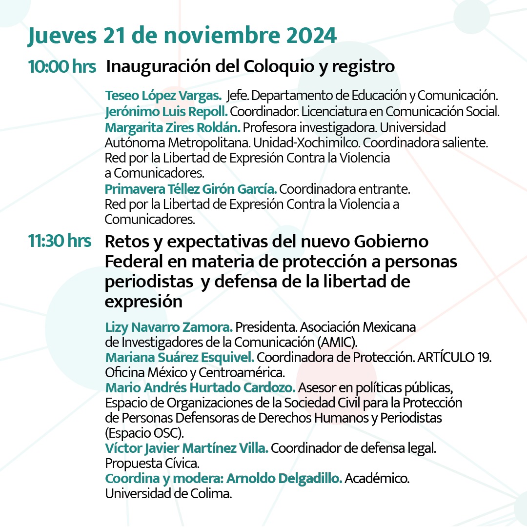 ARTICLE 19 México y Centroamérica tweet media