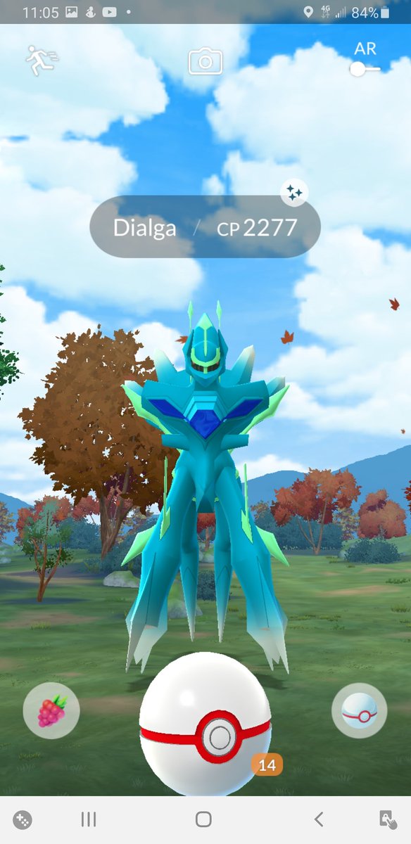 Only my second raid. Shiny Dialga!