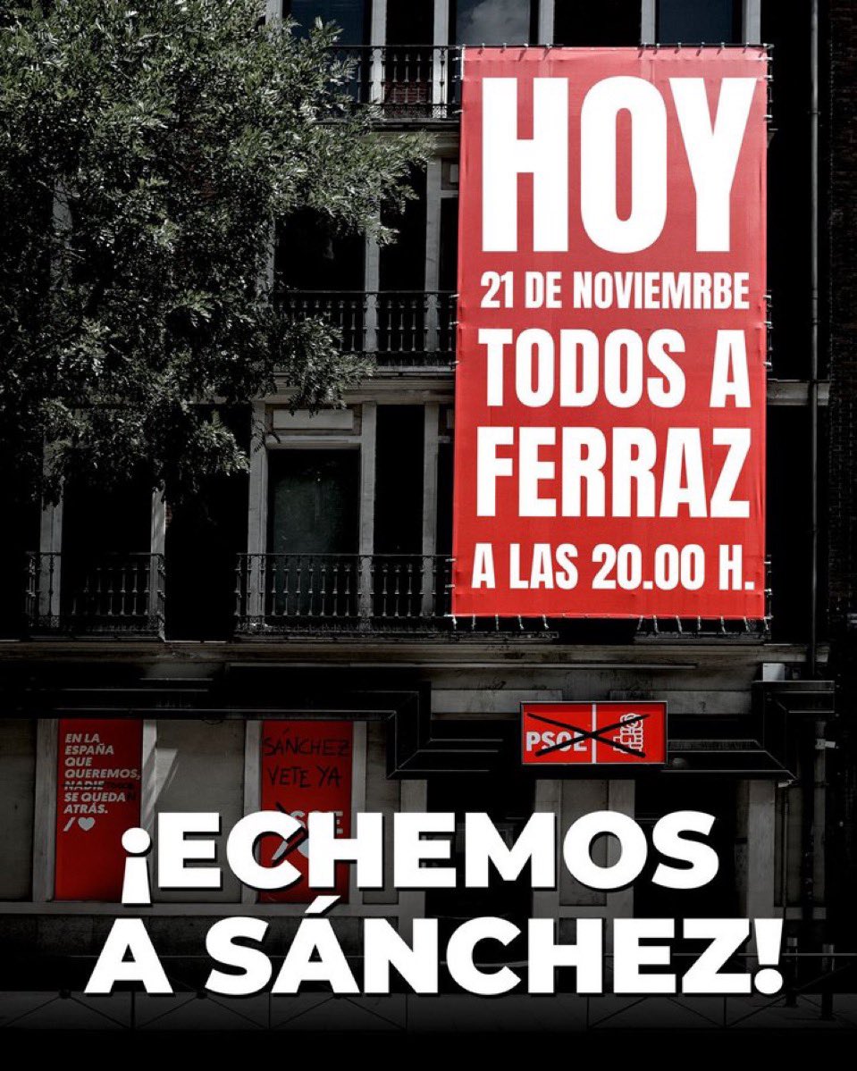 FrenteLGTBI's tweet image. Y para cuando un paseo por La Moncloa ?? 

#TodosAFerraz #HayQueEcharlos #SanchezAPrision #GobiernoCriminal 
#NoviembreNacional #SóloQuedaVOX 💚🇪🇸