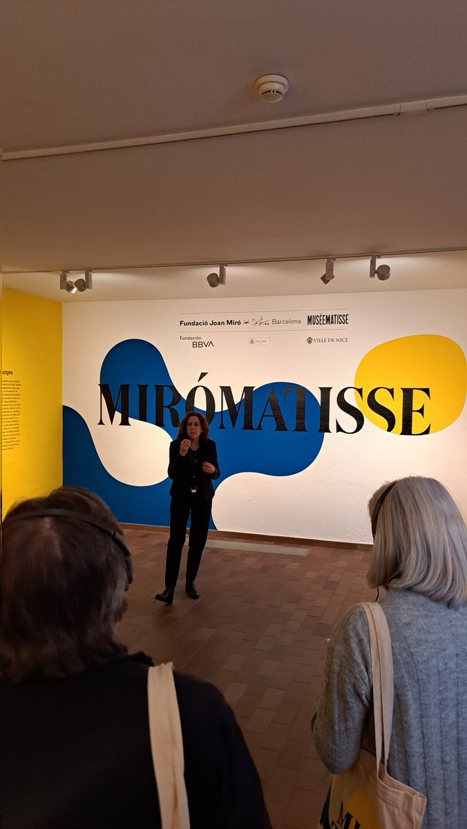 Hoy toca disfrutaren la <a href="/fundaciomiro/">Fundació Joan Miró, Barcelona</a> de la exposición #MiróMatisse de la mano de una de las comisarias de la muestra.
Se pretende trazar un diálogo con influencia entre los dos artistas y un objetivo común: ir más allá de la pintura tradicional.