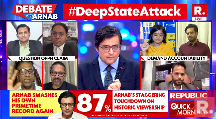 republic's tweet photo. #DeepStateAttack | Kishore Subramanian (@Kishore1975_) Financial Expert, Economist on Gautam Adani's indictment in the US
The Debate on #NationsSharpestOpinion is now #LIVE, on-air, and online. Tune in and fire in your views - https://t.co/q2yHHAztkQ
#GautamAdani #US #AdaniGroup #UnitedStates #AdaniGreen #India #BJP #Congress #INDIA #INDI