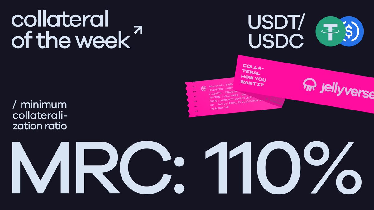 jlyvrs's tweet photo. With the launch of jAssets just around the corner—less than 3 weeks to go—we’re excited to expand our Asset of the Week series with a new addition: Collateral of the Week!

Get ready to discover the collaterals that will power jAssets from day one. First up: USDC and USDT