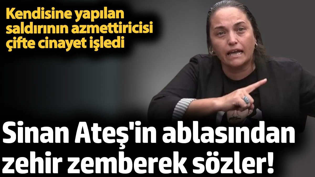 Paradox1899898's tweet photo. Öldürülen Sinan Ateş'in ablası Selma Ateş'e gerçekleştiren saldırının azmettiricisi Servet Bozkurt'un 2 cinayet işleyerek kayıplara karışmasından sonra açıklama geldi. Selma Ateş,Hani kurguydu hesap soracaktınız. Hepinize lanet olsun" dedi
#VakitTamamAcilSeçim
#bist100
#SONDAKİKA https://t.co/cPcebKr3G8