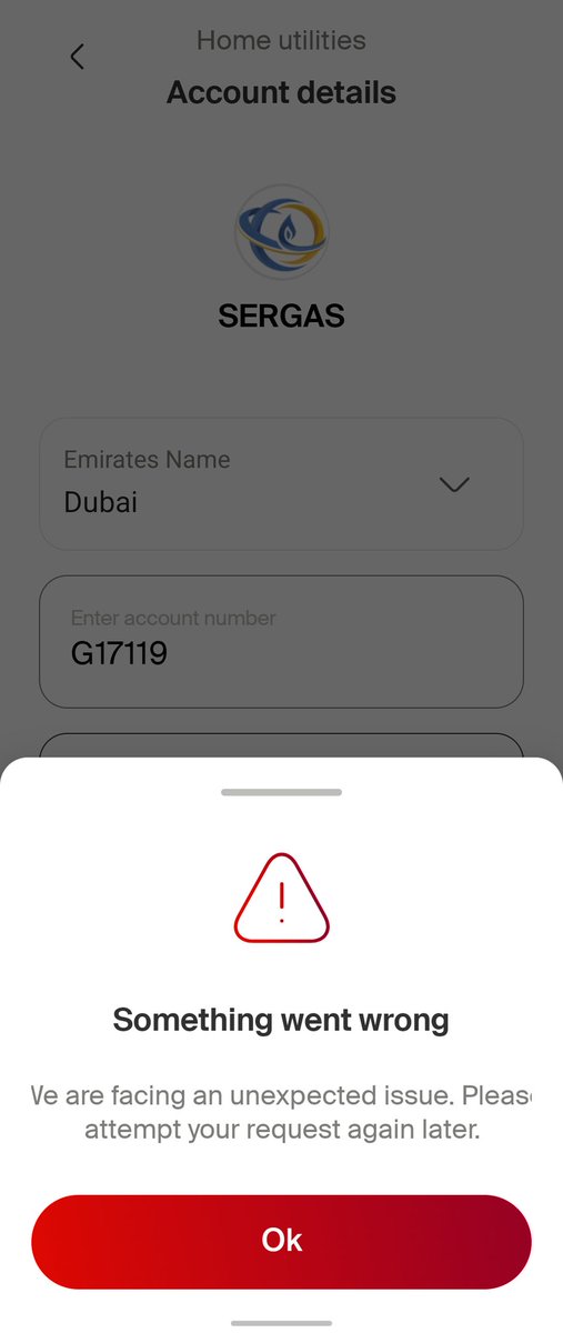 AbhithRajan's tweet photo. @eandmoney Sergas has never worked for me. Is it just me, or is anyone else experiencing issues? I've been trying for several months now (whenever there's a new invoice), and it always says the same thing: experiencing issues. https://t.co/jYI4pGbiPR