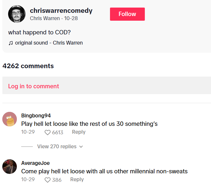 Maturing is realising that Hell Let Loose is the game for you. 👴