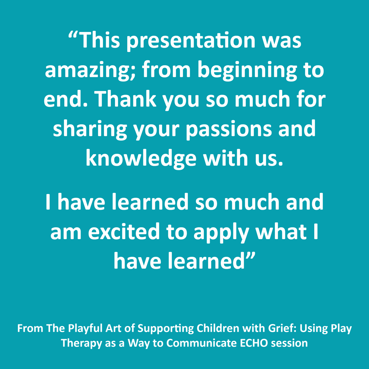 BCC4PC's tweet photo. Children's Grief Awareness Day is designed to help us all become more aware of the needs of grieving children. 

Catch up on our recent ECHO: ‘The Playful Art of Supporting Children with Grief: Using #PlayTherapy as a Way to Communicate’: https://t.co/aFbeoBkW4s 

#ChildGriefday https://t.co/hstKyNqQVR