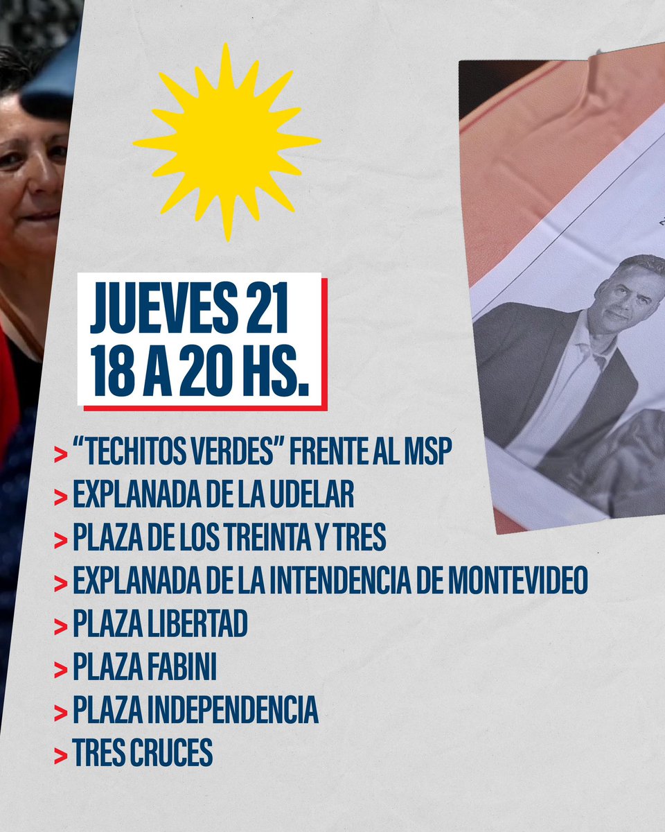 Frente_Amplio's tweet photo. Salimos a la calle con la convicción de que con Yamandú y Carolina tendremos un país mejor 💫

¡Nos respalda un Programa de Gobierno que contempla las necesidades de las personas en cada rincón del país! A conversar, a repartir hojas de votación🤩

🗣️SUMATE A CONSTRUIR LA VICTORIA

Yamandú Orsi presidente 🗳️
Sabremos cumplir 🇺🇾