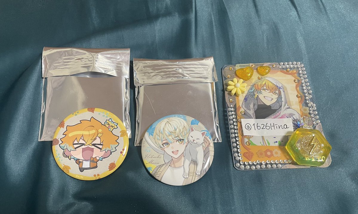 にじさんじ まねきねこ 秋日和 ﾃﾞｨﾃｨｶ ｵﾘｴﾝｽ
【譲】缶ﾊﾞｯｼﾞ⇒🌩🦒(ﾐﾆ)、🐝🤣(等身)

【求】缶ﾊﾞｯｼﾞ⇒🍱🦖(ﾐﾆ)

郵送交換希望です。
よろしくお願い致します