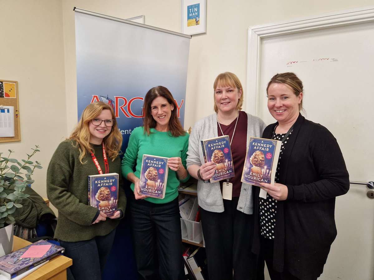 Hachette Ireland (@hachetteire) on Twitter photo Quick stop at <a href="/ArgosyBooks/">Argosy Books</a> to say hi and thanks to the lovely buyer and sales team.  Shout out to Emily, with author <a href="/EmilyH71/">EmilyHourican</a> , Caitriona, and Donna. A Kennedy Affair 
#ChristmasGiftIdeas Quick stop at <a href="/ArgosyBooks/">Argosy Books</a> to say hi and thanks to the lovely buyer and sales team.  Shout out to Emily, with author <a href="/EmilyH71/">EmilyHourican</a> , Caitriona, and Donna. A Kennedy Affair 
#ChristmasGiftIdeas