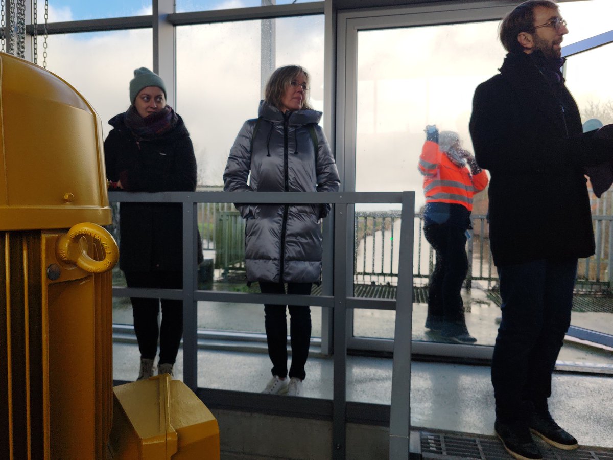 ResNRJwater visit to a pumping station on the island of Texel in the Netherlands.