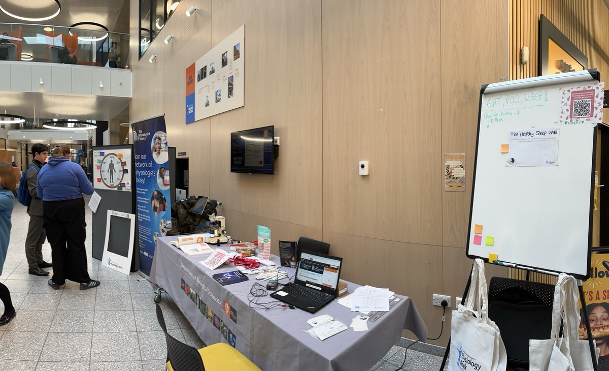 Lydia Hanna (@dr_lydia_h) on Twitter photo We’re set up and ready for physiology chats! #Physiologyweek <a href="/ThePhySoc/">The Physiological Society</a> <a href="/RoyalHolloway/">Royal Holloway</a> <a href="/RHULBioSci/">RHUL Biology</a> 11am-3pm in the library building (EWD) today & tomorrow! We’re set up and ready for physiology chats! #Physiologyweek <a href="/ThePhySoc/">The Physiological Society</a> <a href="/RoyalHolloway/">Royal Holloway</a> <a href="/RHULBioSci/">RHUL Biology</a> 11am-3pm in the library building (EWD) today & tomorrow!