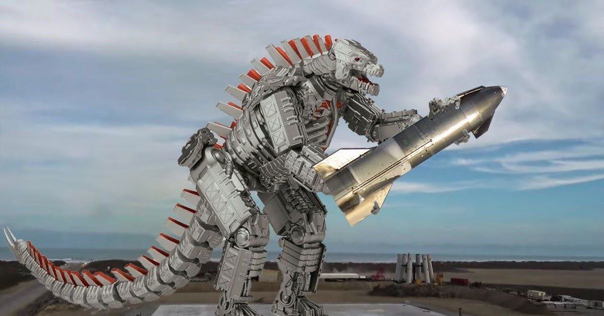 #mechazilla ready for the next catch🤖🦖