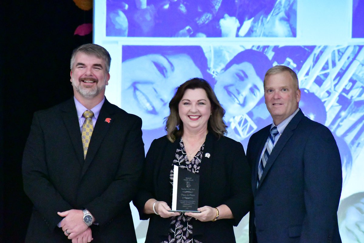 Celebrating Teacher and Support Staff of the Year 👏 Mrs. LePiane was announced as SCS’s District TOY! 
SEEC: Mrs. Little/Mrs. Jackson
SES: Ms. Wilson/Ms. Skinner
SMS: Mrs. LePiane/Mrs. Gatwood
SHS: Mrs. Hatfield/Mrs. Skipper
#ItsThePeopleWhoMakeTheDifference❤️ #ThankALTeachers