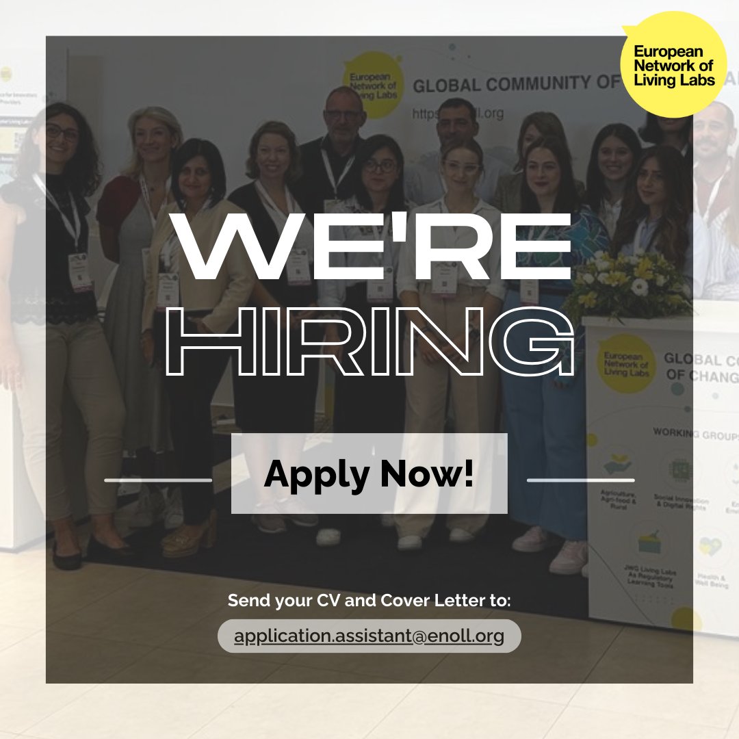 Executive Assistant wanted! 📰 🚨

📣NoLL is looking for an Executive Assistant to join our growing, dynamic team and support our Director!

Read more about the job position bit.ly/4hDVxyU and submit your application sending an email to application.assistant@enoll.org📩