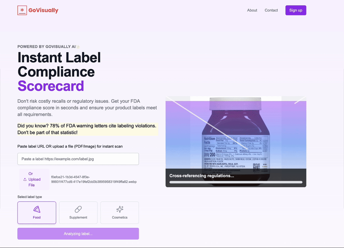 raj_arjoon's tweet image. The future of label compliance is AI-powered, transforming tedious reviews into lightning-fast precision checks.

@govisually's AI-assisted reviews are making this future a reality - catching costly mistakes in seconds.

govisually.com/blog/how-costc…

#AI #Label #Proofing