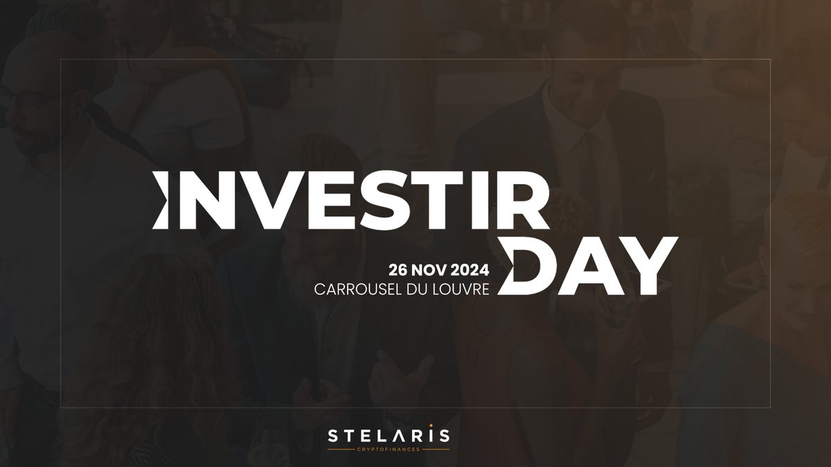 🗓 Retrouvez-nous au <a href="/InvestirDay/">Investir Day</a> mardi 26 novembre, au Carrousel du Louvre !

Si vous souhaitez nous rencontrer, vous pouvez prendre rendez-vous ici ➡ meetings-eu1.hubspot.com/michael-domang…

A bientôt ! 👋

#investirday #investissement #event