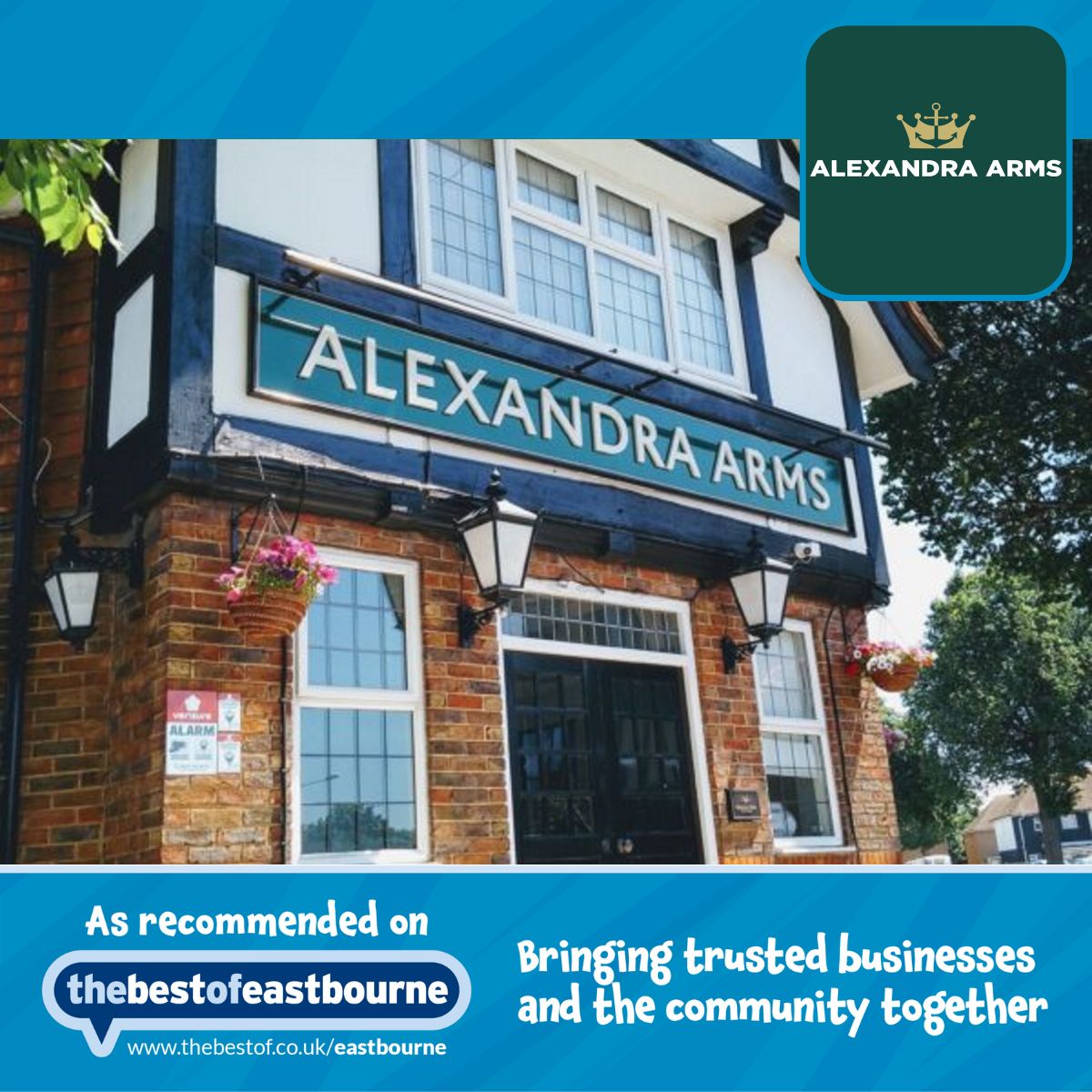 🍻 Enjoy a great time at the Alexandra Arms in Eastbourne! This pub offers delicious home-cooked meals, a sunny beer garden, and regular live music. Perfect for a relaxed or lively evening out.

Read more at buff.ly/3X28kTv

#BestOfEastbourne #EastbourneLocal #PubLife