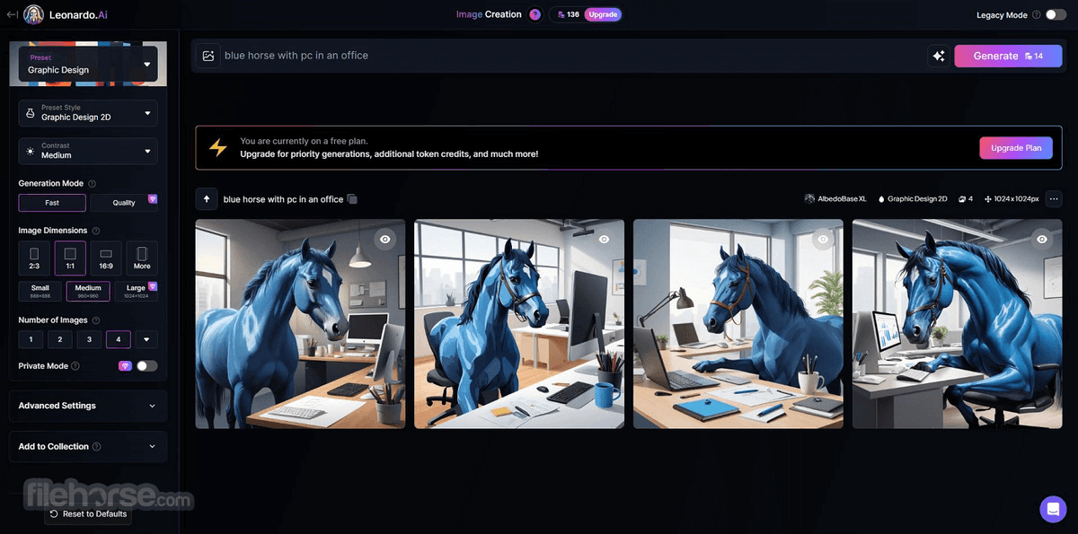 filehorse's tweet photo. Leonardo AI - Create Art, Images &amp; Video

CHECK OUT 👉 https://t.co/Y6JsOYmx7U

AI Video Generator — AI #generated images with unparalleled speed and style to elevate your creative Leonardo ai. Create production-quality visual assets for your projects with unprecedented quality. https://t.co/E2ics36GQw