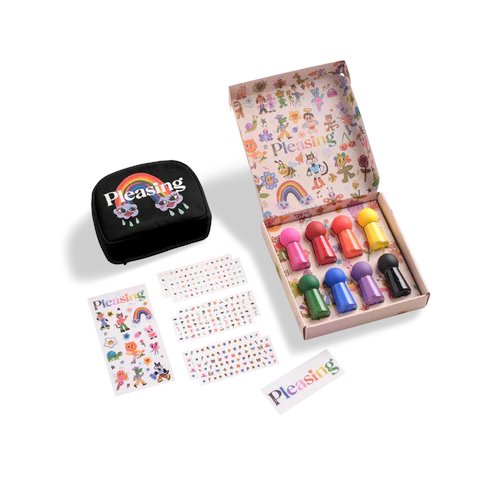 LelandAccess's tweet photo. Have you peeped the first drop of @PleasingByLM’s new “Fancy Friends” collection? The range features eight nail polish shades, each inspired by Pleasing’s beloved cartoon characters. Visit https://t.co/HGbSp3Ttdo to get yours, and stay tuned for the second drop on 26th November. https://t.co/R8A5nW4oCD