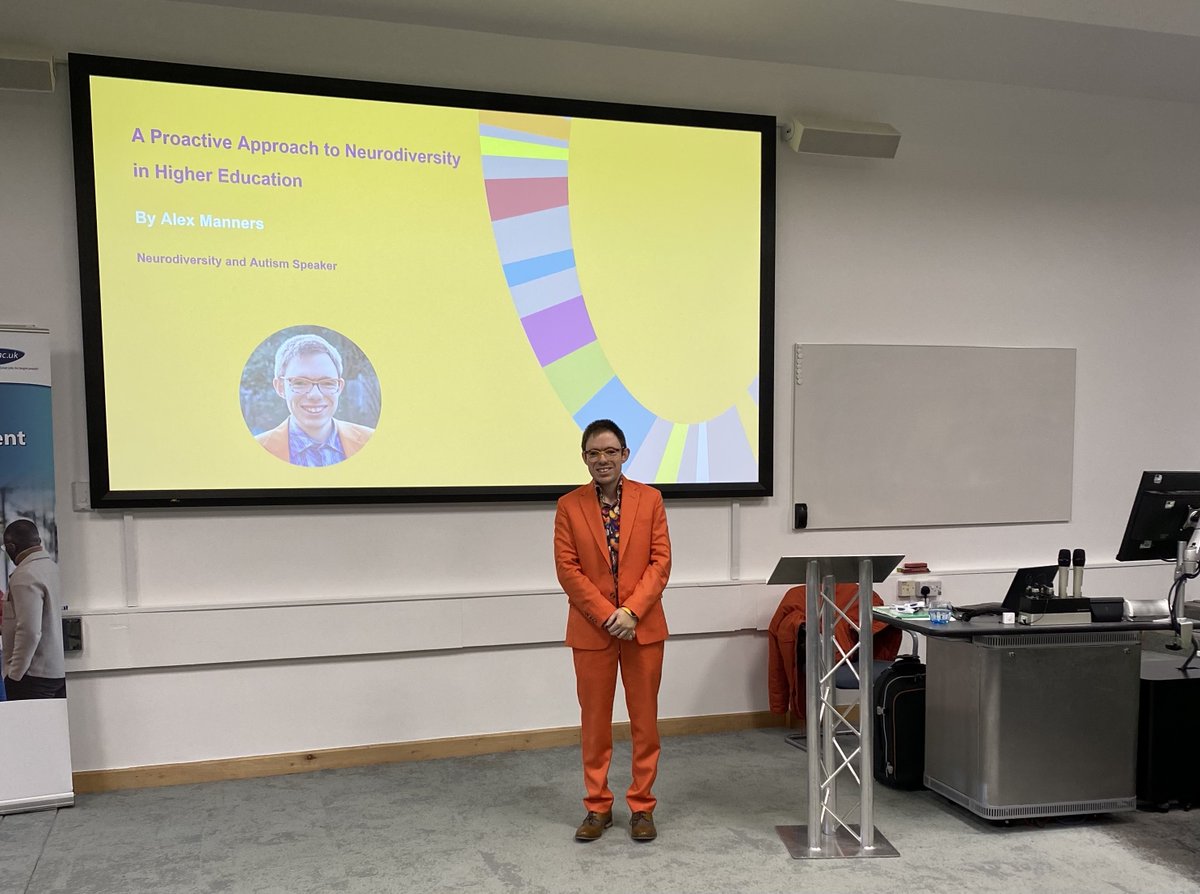 Renowned autism and neurodiversity speaker,<a href="/thealexmanners/">Alex Manners</a>, is now on stage! We'll be catching up with Alex later to share the key takeaways from his talk, so stay tuned! 

#HERecruitment #jobsacuk #Neurodiversity #AutismAwareness #AlexManners #Inclusion #WorkplaceWellbeing