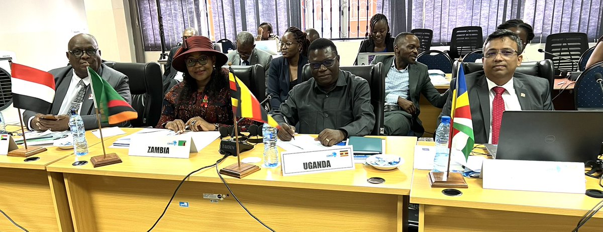 I extend hearty congratulations to our own Lady Justice Monica Kalyegira Mugenyi of the Supreme Court of Uganda upon her election to the Appellate Division of the COMESA Court of Justice. This was at the 28th Meeting of the COMESA Ministerial Committee on Legal Affairs in Lusaka.