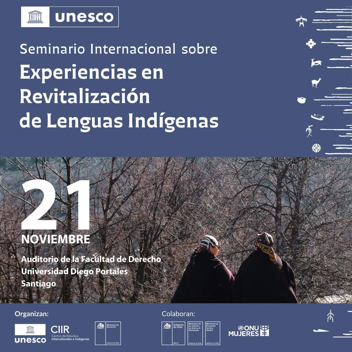 En directo: 
Seminario Internacional sobre Experiencias en Revitalización de Lenguas Indígenas. 
#EnVivo desde #Santiago #Chile en #YouTube 

👉 youtube.com/live/lAI5KwQzL…