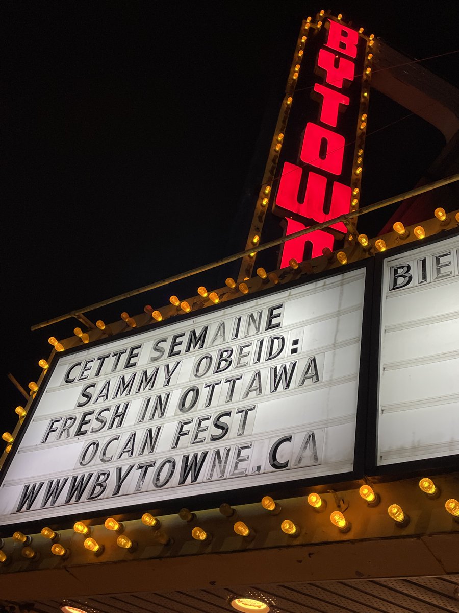 ocanfilmfest's tweet photo. Gro$ Lot (Jackpot), dir: Sharbel El-Showairy and A Good Day Will Come, (dir: Amir Zargara) on the big screen at  @ByTowne during OCan24.

photo cred: @jithpaul

#ocan24 | #cdnfilmlove https://t.co/g4kWdmesOt