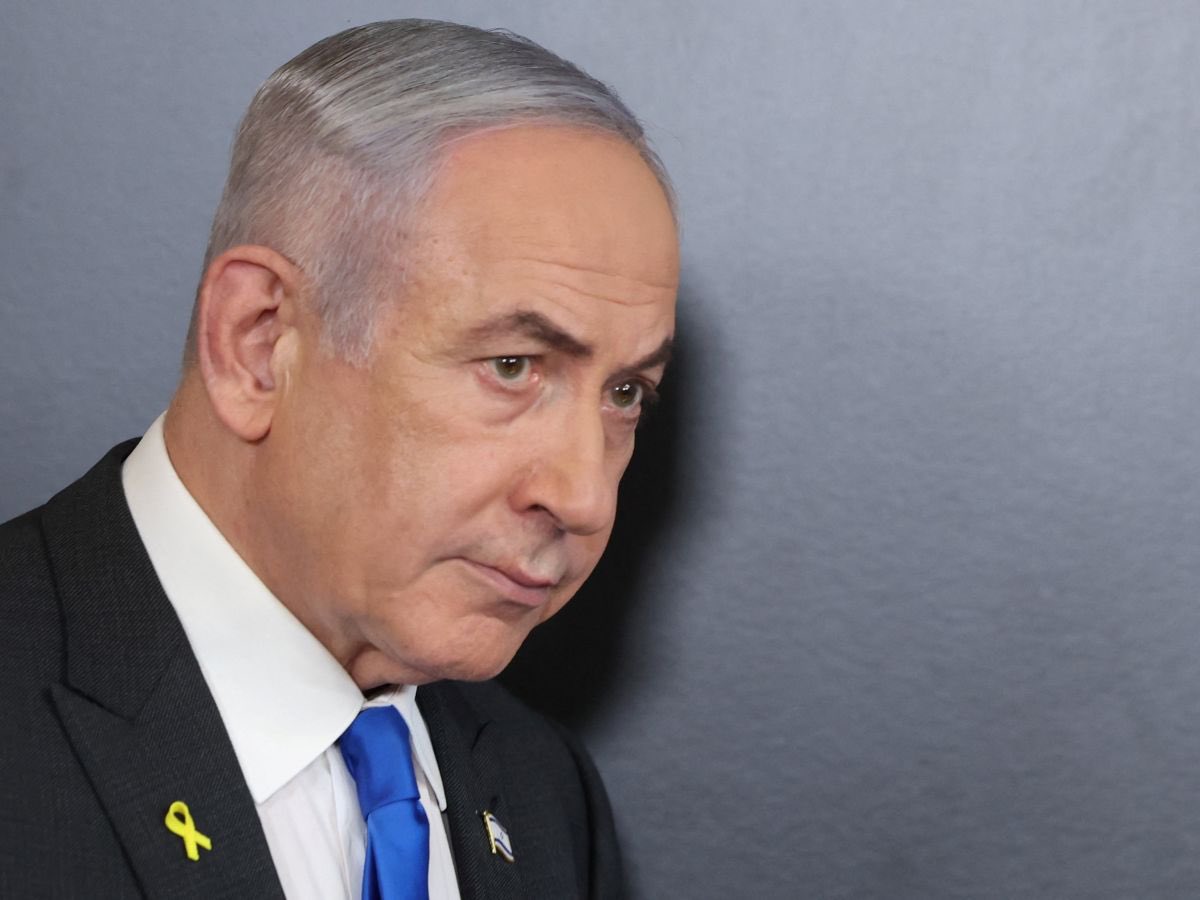 Ilangabet's tweet photo. 🚨 ALERTE 🚨 

La Cour Pénale Internationale émet un MANDAT D’ARRÊT INTERNATIONAL contre BENJAMIN NETANYAHU pour crimes de guerre à GAZA.

CE CRIMINEL DOIT ALLER EN PRISON 🇵🇸 https://t.co/KvwB6MHivu