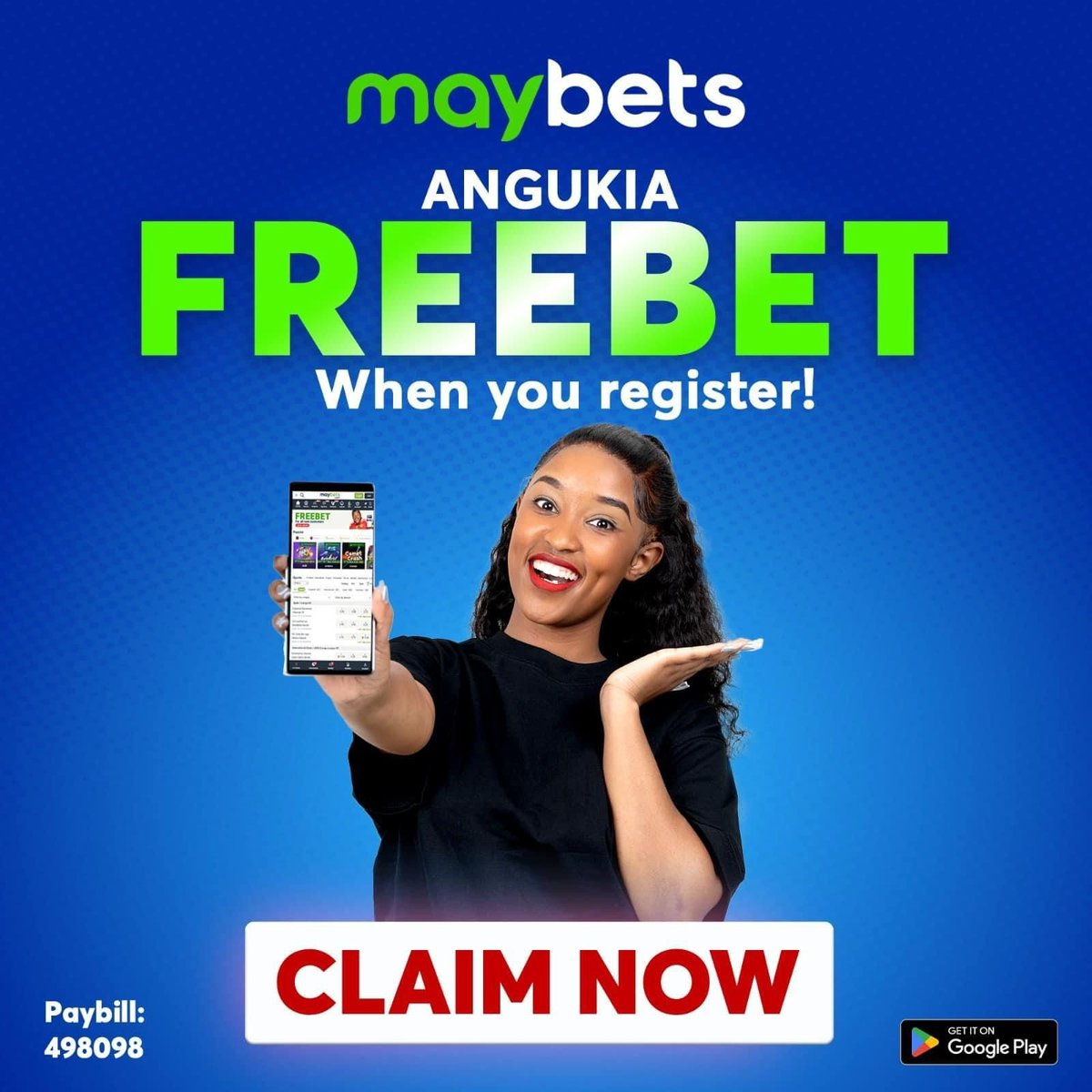 UNLEASH YOUR LUCK 🛩️🛩️

Join Maybets now and unlock exclusive offers like  instant bonus when signing up and a 50% cash back on every deposit 

SIGN UP NOW!

maybets.com/register?refer…

#maybets
#mapangale