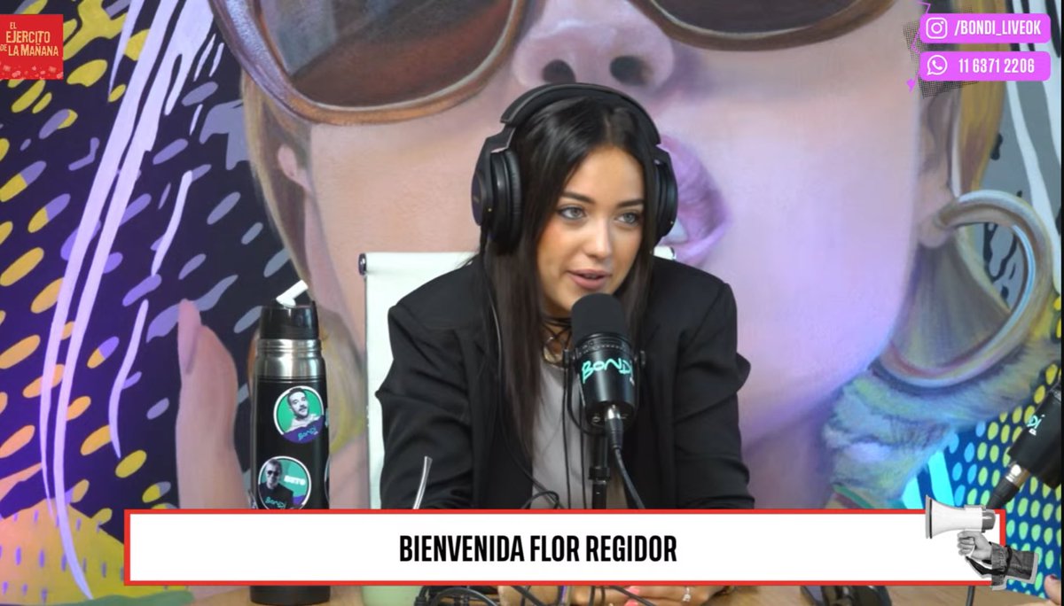BIENVENIDA FLOR REGIDOR 🚌💥💣 A BONDI 

🔴youtube.com/live/t9mvOyX0H…

<a href="/florregidor/">Flor Regidor</a> <a href="/fedeebongiorno/">fefe</a> <a href="/pepeochoa88/">pepe ochoa</a>