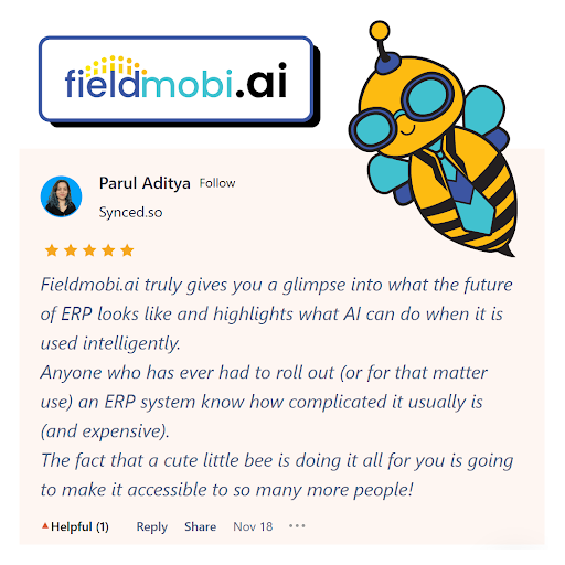 fieldmobi's tweet photo. Here's what our community has to say! πππ
#Fieldmobi #artificialintelligence #ERP #AI #BuildinPublic https://t.co/5TR3J6VquF