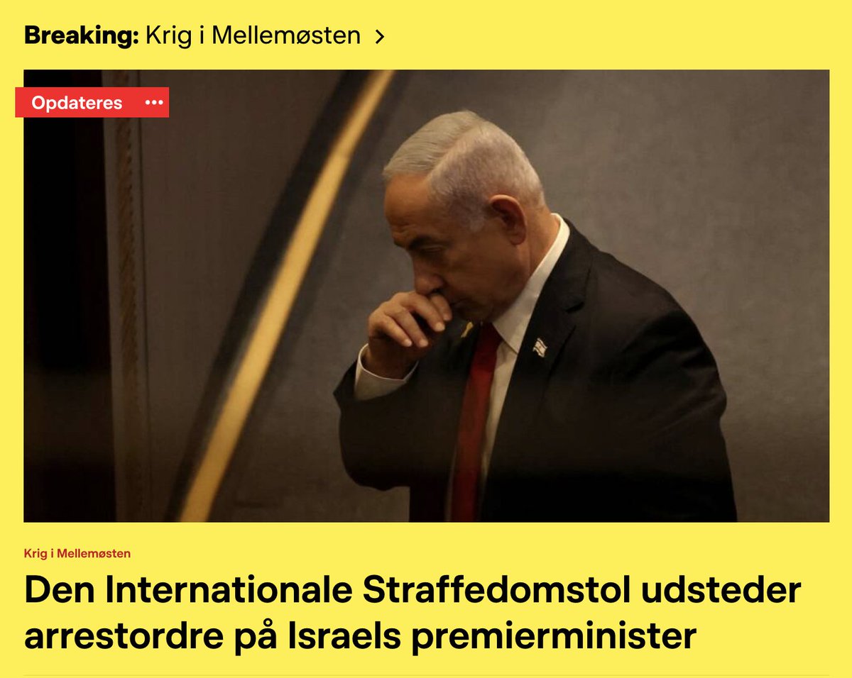 Hvordan Danmark fortsat kan levere våbendele til et regime, hvor premierministeren nu er under arrestordre er mig en gåde! Stop våbenhandlen nu! #dkpol