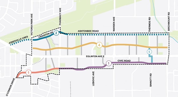 The City will be holding two consultations on the next phase of the ReNew Golden Mile Environmental Assessment Study soon: 
1) Thurs, Nov 21, 6:30-8:30pm - online
2) Tues, Nov 26, 6-8pm - in-person

Visit Toronto.ca/goldenmile for more info &amp; to register! 
258 / 280