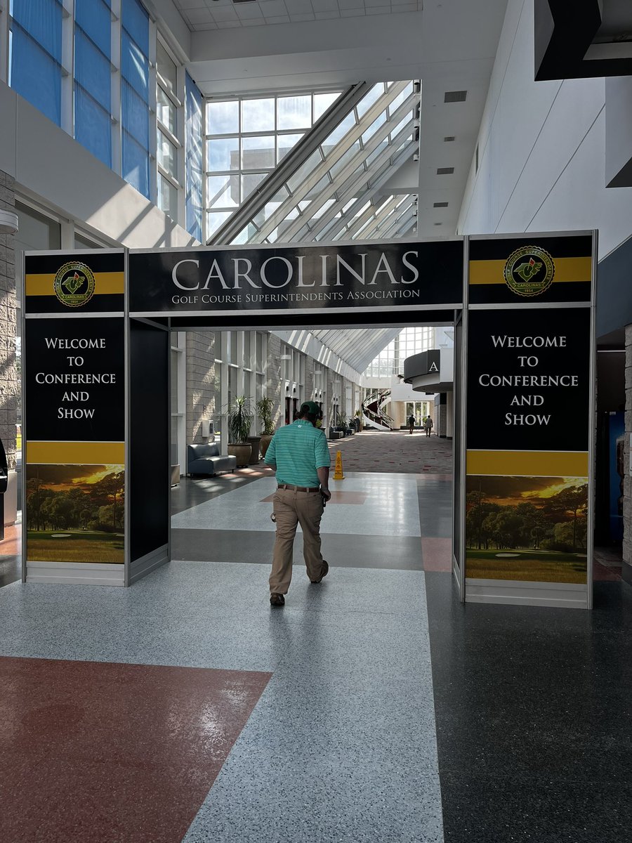 turf_dean's tweet image. Great Conference and Trade Show once again. @CarolinasGCSA 
@SSC_Turf @SouthernStates