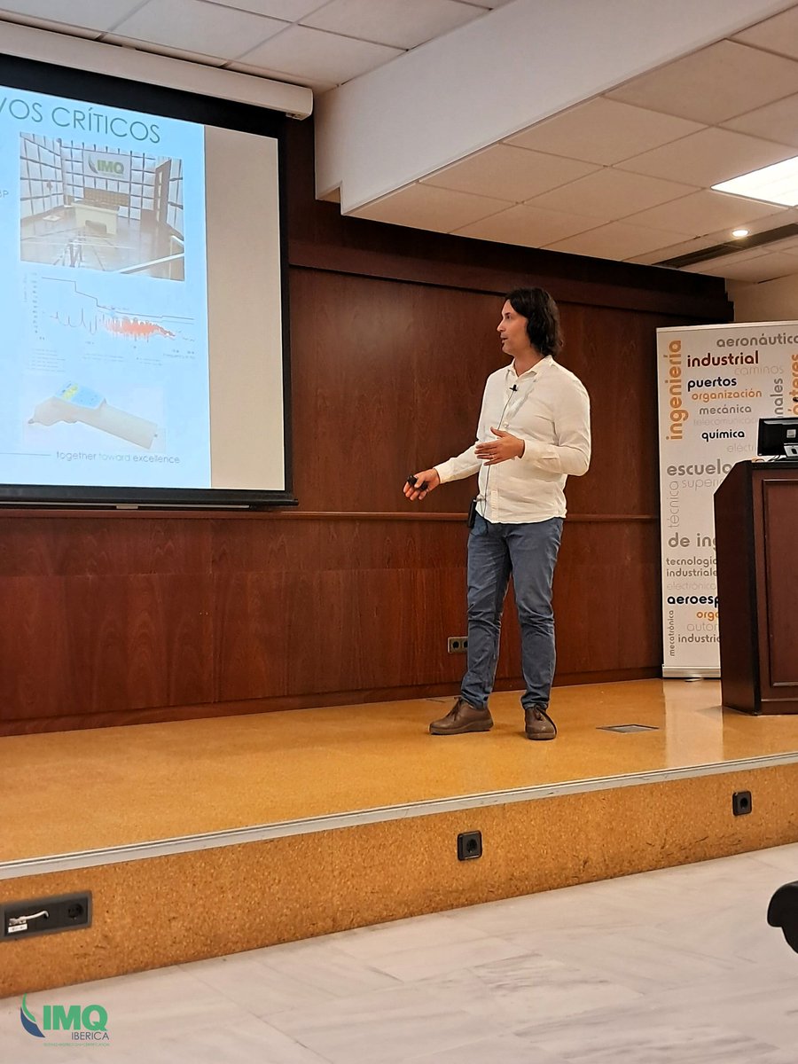 IMQIbericaLab's tweet photo. 🫡 Estos días @IMQIberica está presente en la @ETSIngenieria como colaboradores de las VII @jornadasEMC. 

Lee la publicación completa 👇

https://t.co/Y2PrXEtFeM

#EnsayosEMC #EMCTesting #ElectromagneticCompatibility #JornadasEMC https://t.co/HNbA2ZOQ7g