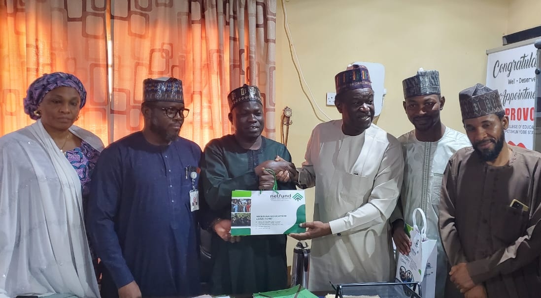 NELFUND's tweet image. Today, the Sensitization crew led by our MD Mr. Akintunde Sawyerr, stormed the Federal College of Education (Technical) Potiskum, Yobe state to educate and engage the management and students of the institute about the mandate of @NelFund

#NelfundStudentsLoan #sensitization…