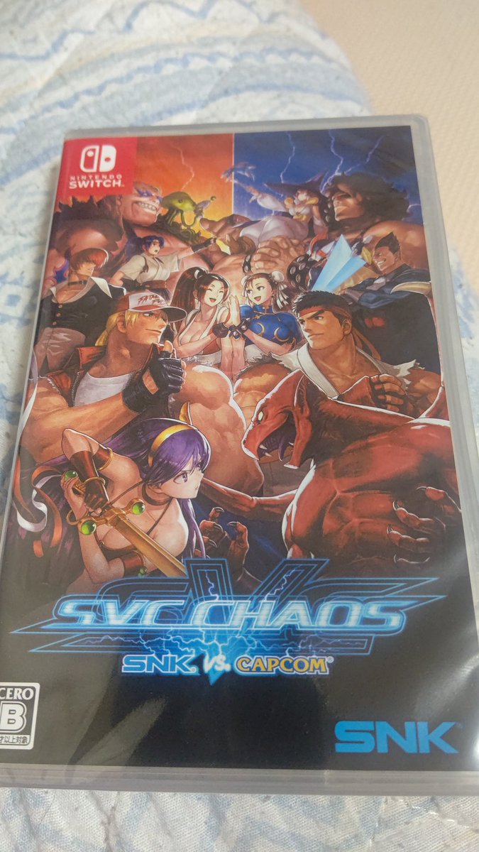 gamegamegame244's tweet photo. 届きました~✨
#SNKVSCAPCOMSVCCHAOS https://t.co/GcnbUu1tBc