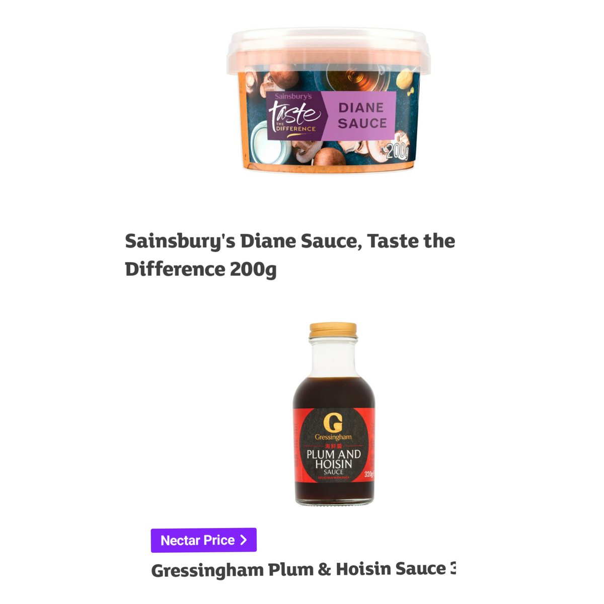 Sending Diane sauce instead of plum and hoisin sauce... someone's been on the sherry already <a href="/sainsburys/">Sainsbury's</a> 😂😂