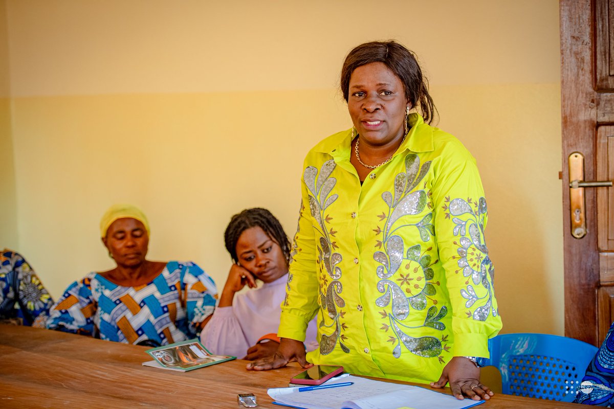 À #Kisangani, « Consolata » est un espace-sûr qui offre aux femmes et aux filles un cadre d’échanges et un espace d’informations ℹ️ sur les mécanismes d’alerte 🚨contre les cas d’exploitation, abus et harcèlement sexuels dans la province.

Part: <a href="/sofepadi/">SOFEPADI</a>
🙏🏽 <a href="/BM_Afrique/">Banque mondiale AFR</a> <a href="/ugpdss/">UG PDSS</a>