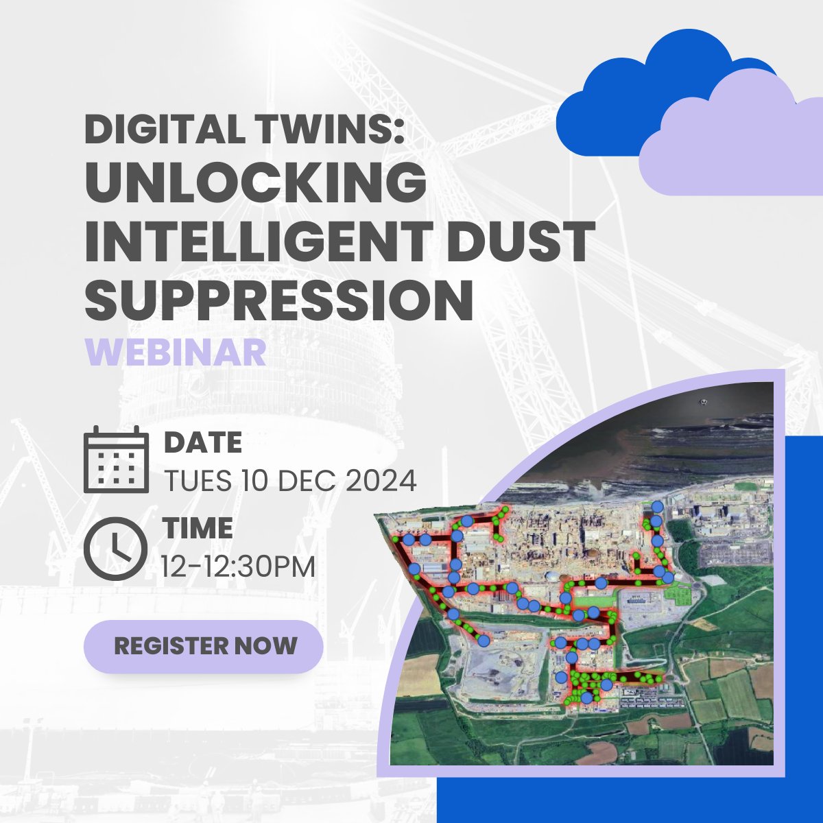 AtmoTechnology's tweet image. From dust to digital: 

This free webinar will delve into how digital twin technology is revolutionising dust suppression in construction and heavy industry sites. 

Join us ▶️ atmotech.co.uk/event-details/…

#digitaltwins #ai