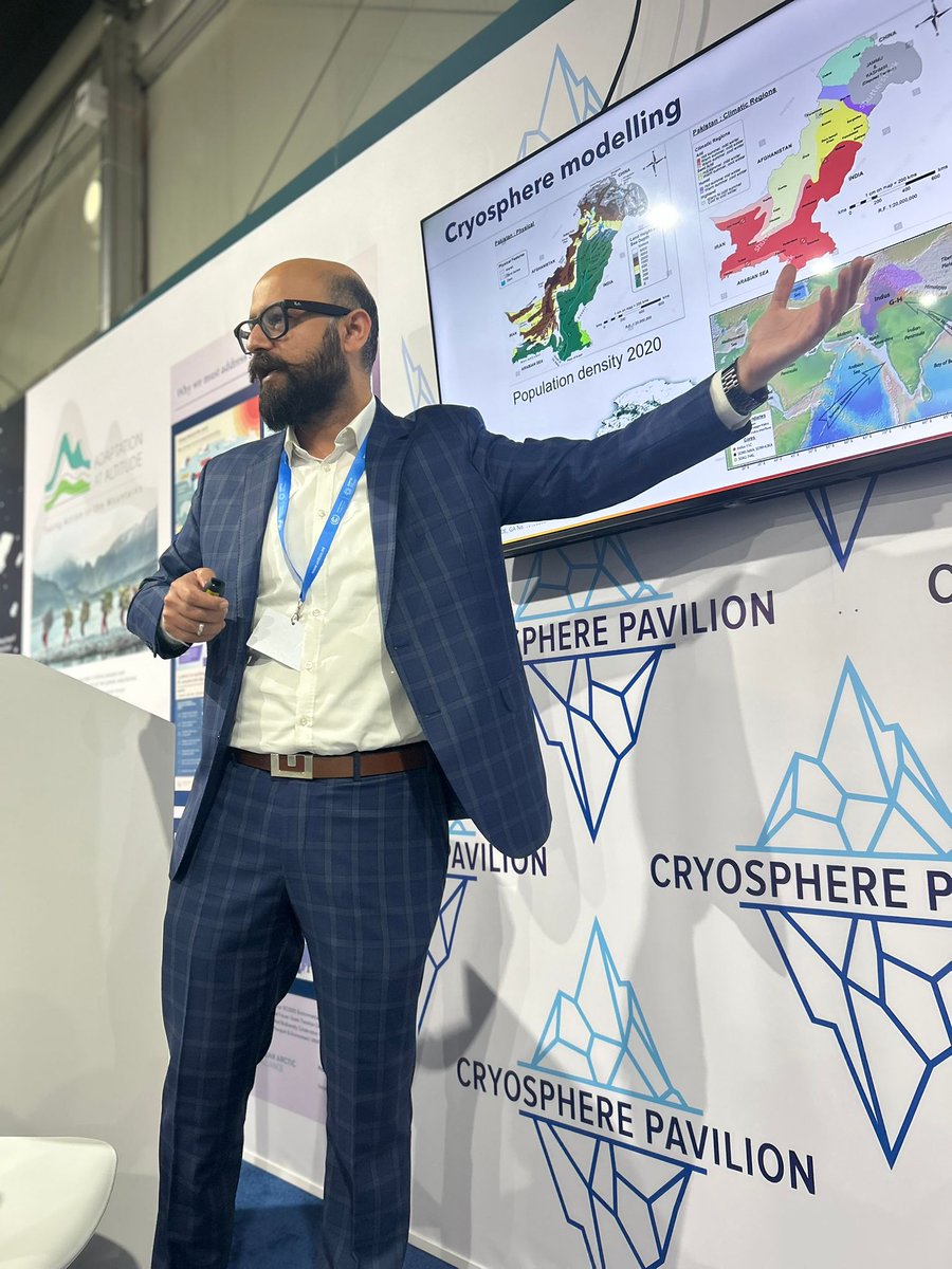 WenClims's tweet photo. @PROVIDE4CLIMATE - #COP29 Event The impact of today’s emissions has long-term implications on glacier loss, affecting sea levels &amp;water resources! 
@drfahadsaeed @CarlFriedrich @FabClimate talk on 1.5C overshoot, impacts on glacier loss - Upper Indus Basin, tipping points &amp; more. https://t.co/CVdtIsJ2T3