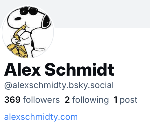 Alex Schmidt 🦬 tweet media